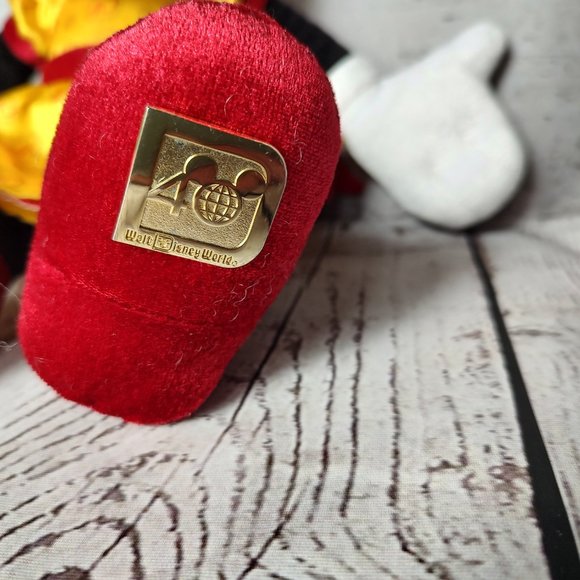 Minnie Mouse Disney World Disneyland 40th Anniversary Plush Special Edition 13” - Picture 2 of 7
